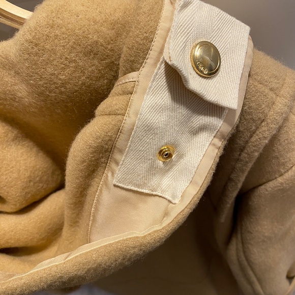 Chloe coat virgin wool mohair wool camel color Sz 42 - Picture 7 of 14
